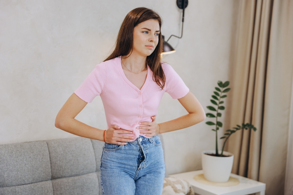 woman suffering from endometriosis in Howard County