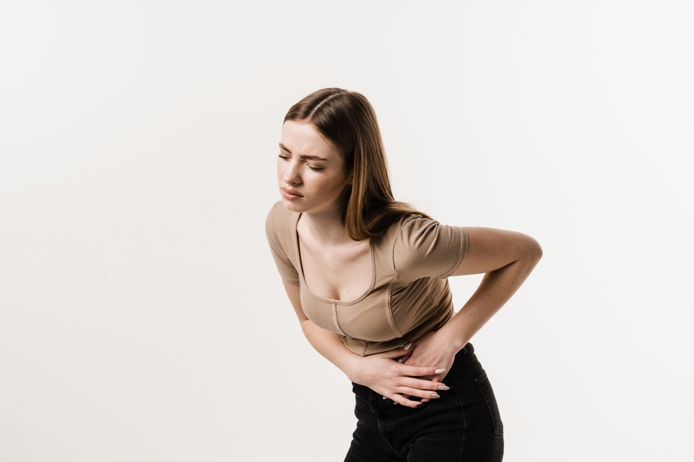 woman with menstrual cramping and period pain in Howard County