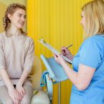 new patient in Sykesville meeting with their OBGYN
