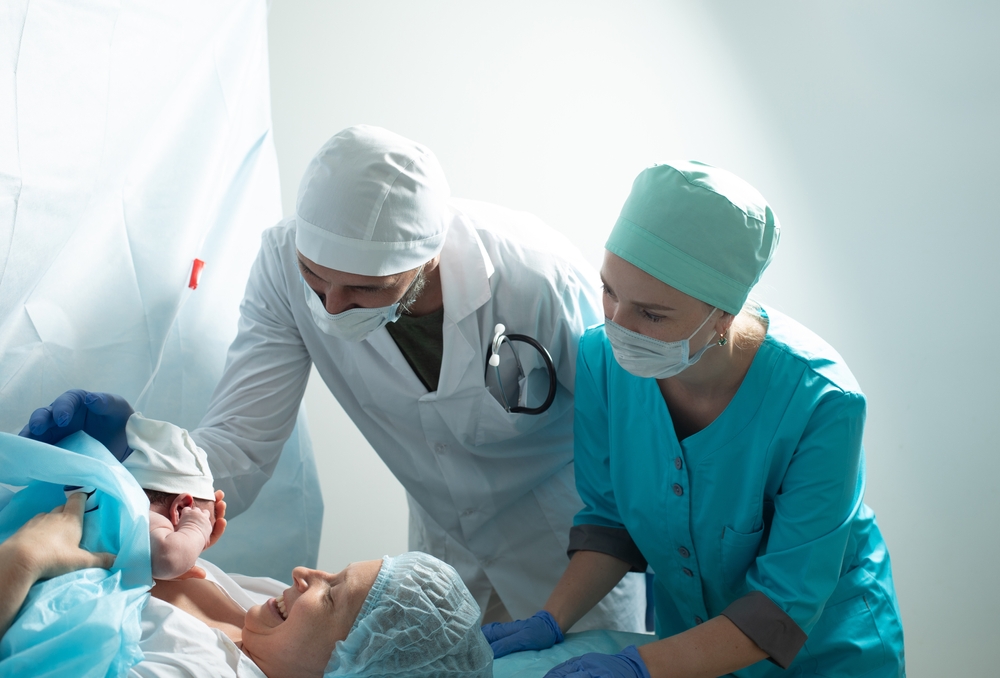 c-section for unexpected labor and delivery in MD